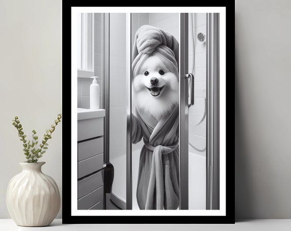 Eskimo Wall Art Bathroom Print Photo Funny Decor