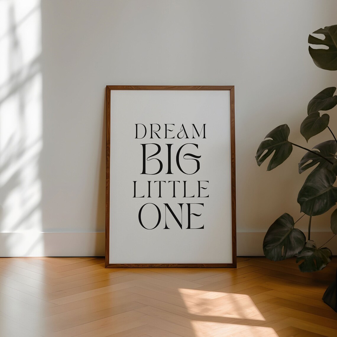Dream Big Little One Nursery Minimal Decor - Image 3