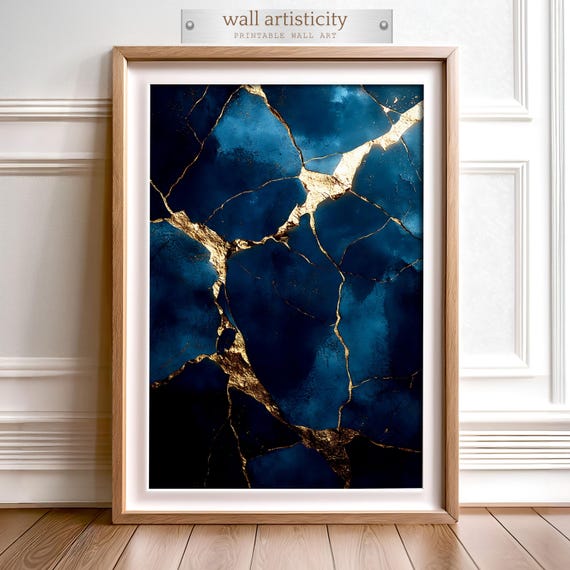 Kintsugi Art Print, Wabi Sabi Inspired