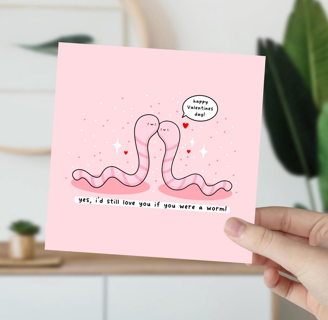 Worm Couple Id Still Love You If You Were A Worm Pun Wall Art - Image 2