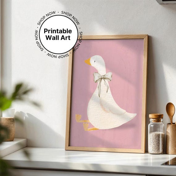 Silly Goose, Coquette Bow Tie Nursery Decor