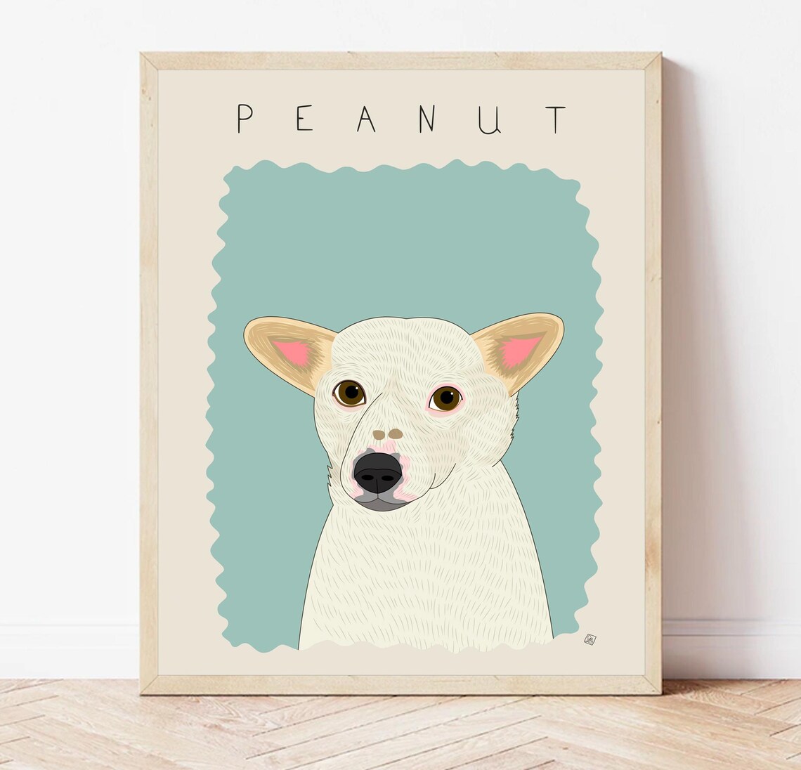 Funny Pet Portrait Custom Pet Art Print Unique Dog Portrait Fun Dog Art Minimalist Pet Poster Modern Dog Portraits Gift For Pet Owners - Image 3