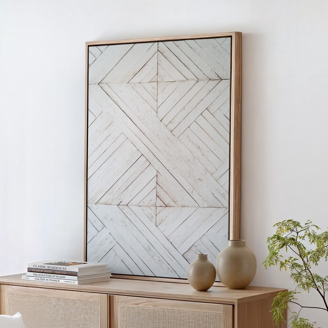 Geometric Pattern Design, Rustic Farmhouse Decor