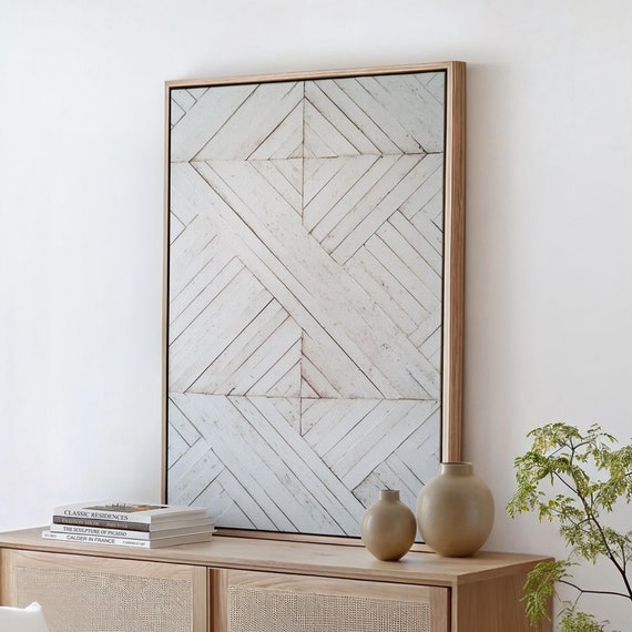 Geometric Pattern Design, Rustic Farmhouse Decor