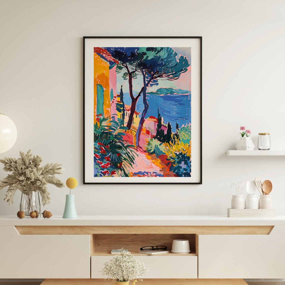 Matisse Print Yellow House Decor Mid Century Wall Art Matisse Poster Exhibition Landscape Art Eclectic Decor - Image 8