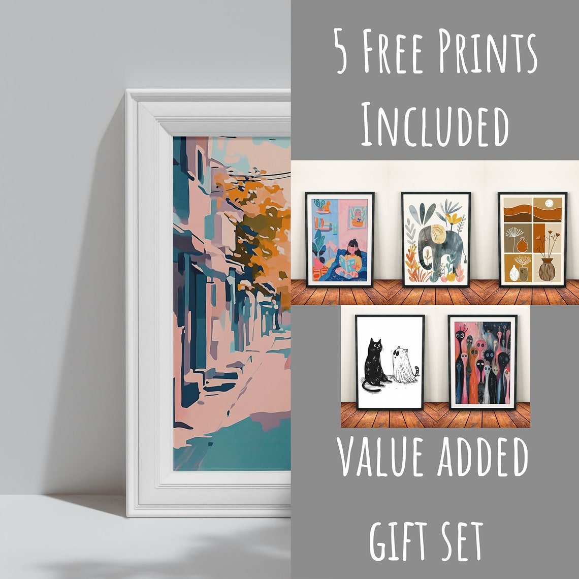 Pastel Stroll Lady On Alley Art City Girl Print Feminine Wall Art Elegant Lady Beautiful Lady Light Pink Painting Parisian Wall Art - Image 3