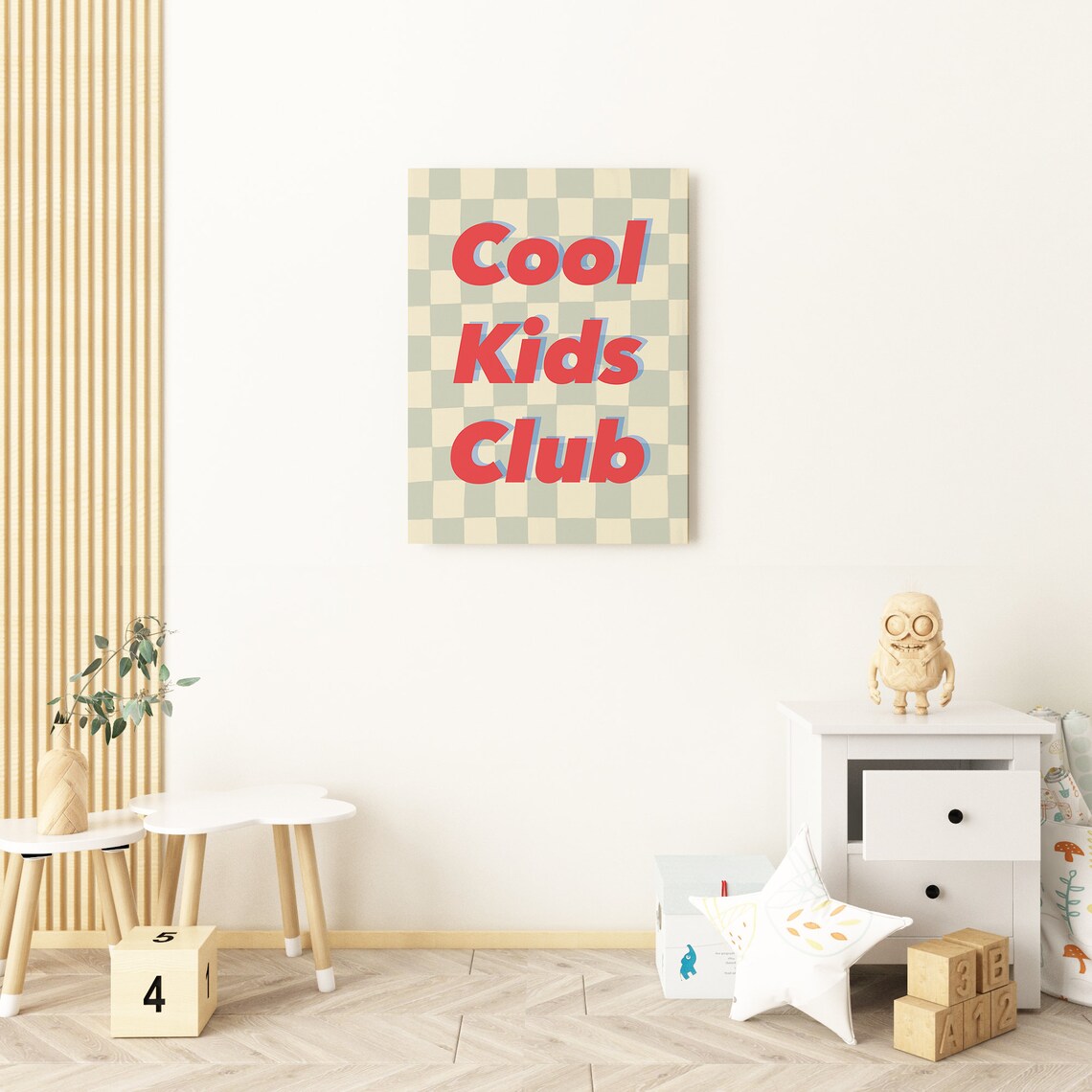Inspirational Quote Retro Poster for Nursery Rooms - Image 4