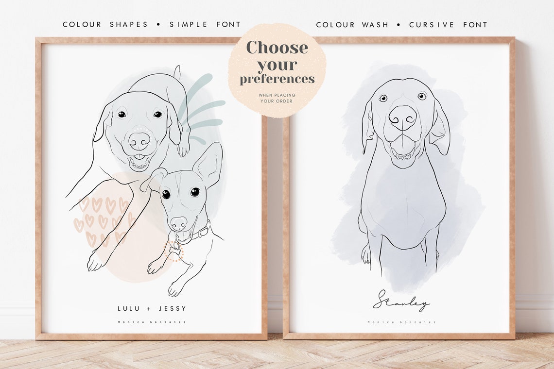 Sleeping Cat Stretched Out Minimalist Line Art Pet Portrait Poster - Image 7