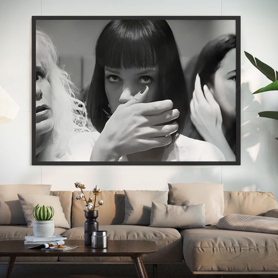 Funny Movie Poster Canvas Print Bathroom Wall Art Decor