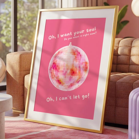 I Want Your Soul Print Armand Van Helden Wall Art 90s House Music Poster Dj Room Decor Rave Edm Retro Dance Artwork Gift