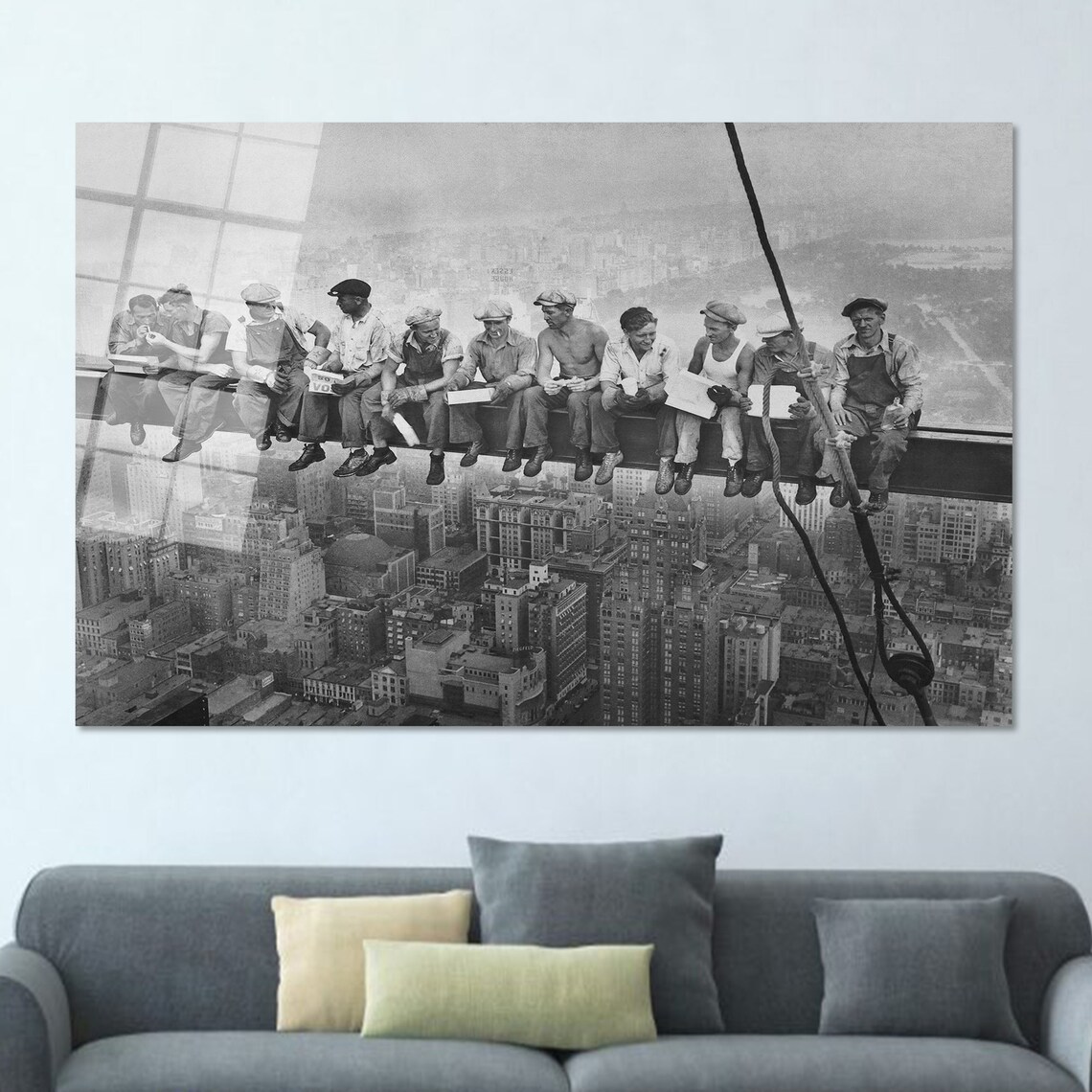 Lunch Atop a Skyscraper, New York Modern Art Print - Image 2