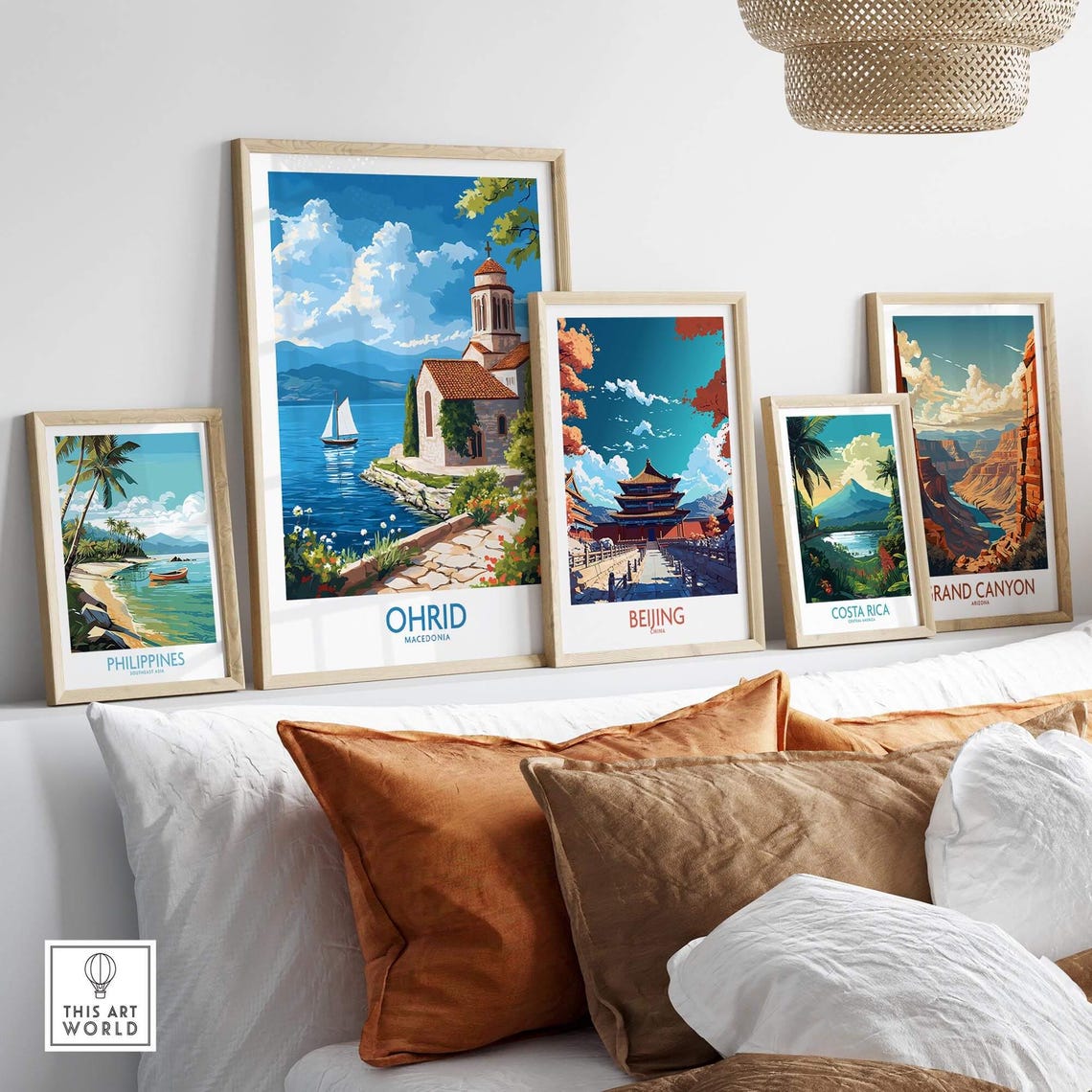 Ohrid, Macedonia Travel Poster - Image 3