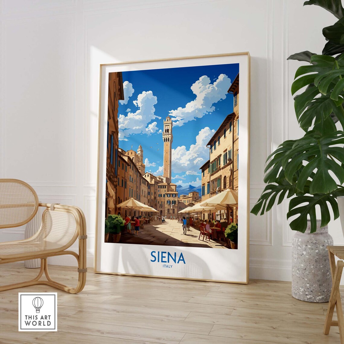 Siena Home Decor Art Print, Gift for Birthdays - Image 3