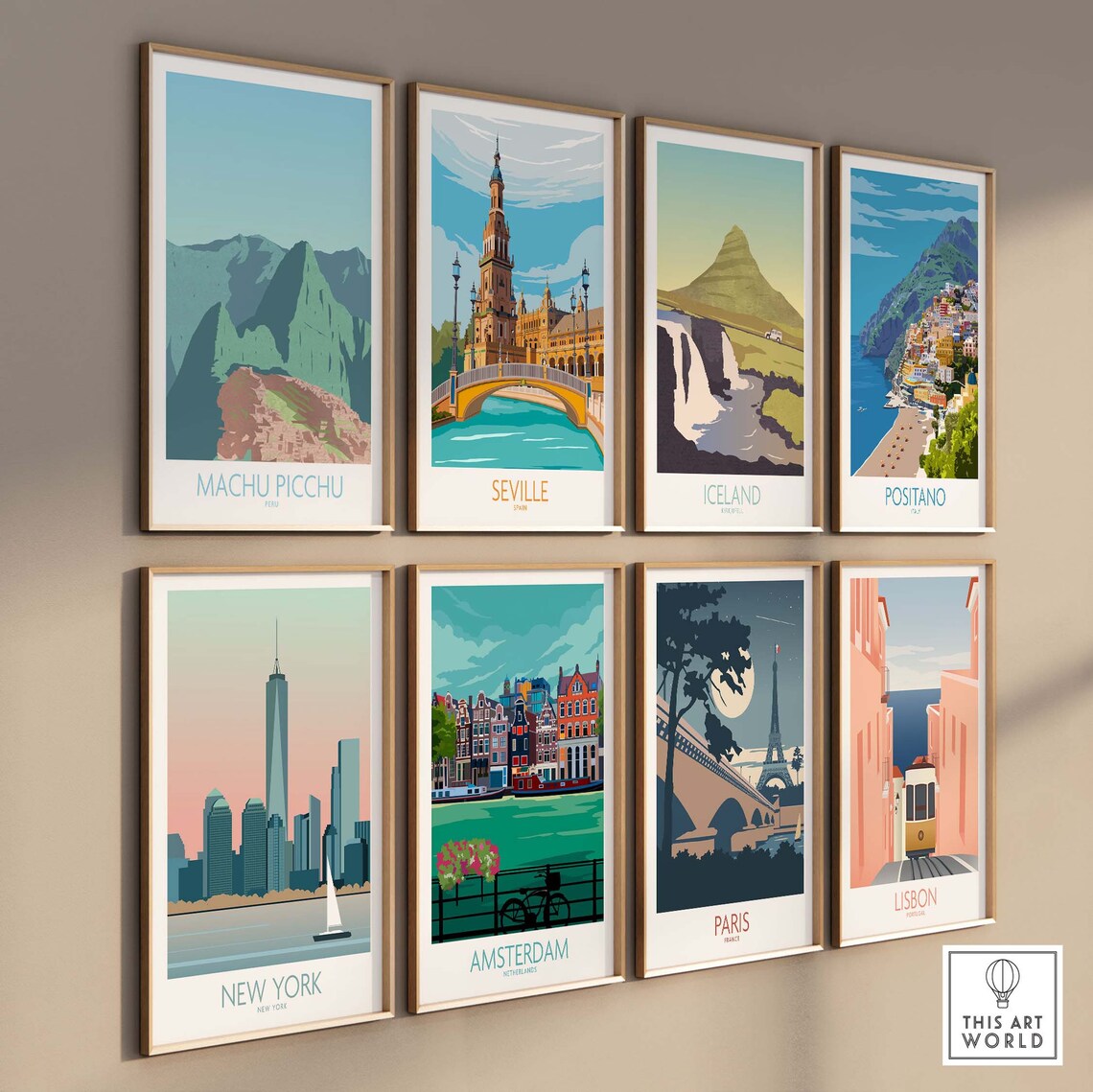 Machu Picchu Peru Travel Poster, Peruvian Wall Decor - Image 3