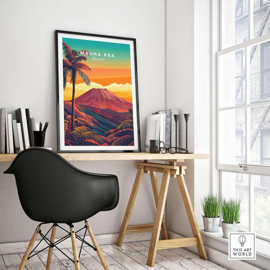 Mauna Kea, Hawaii Office Decor Art Print - Image 4