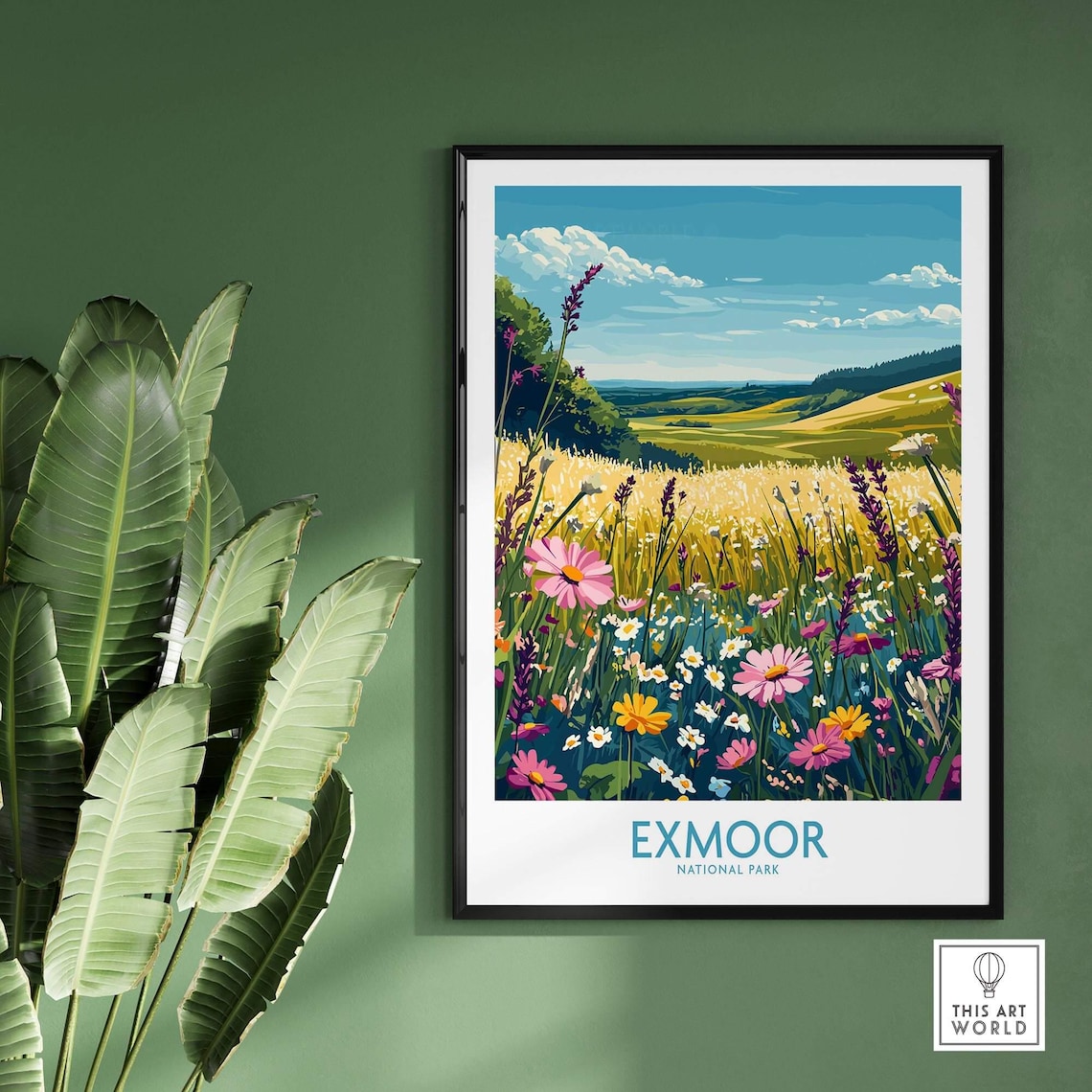 Exmoor National Park Travel Poster - Image 2