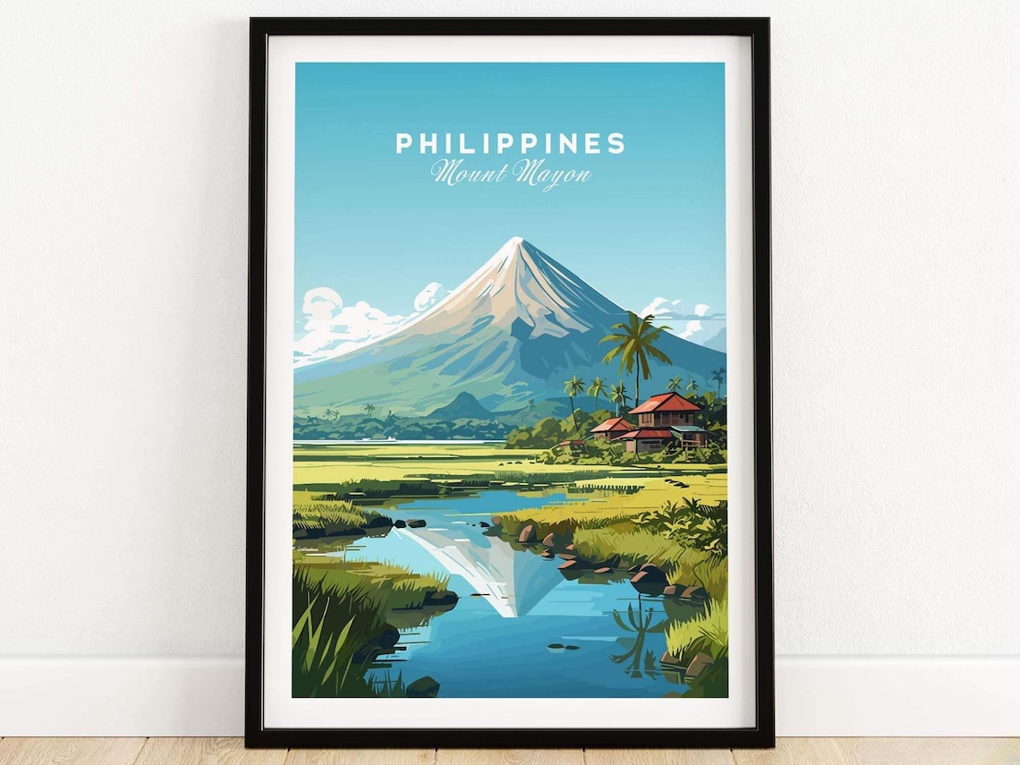 Philippines Birthday Present Travel Poster