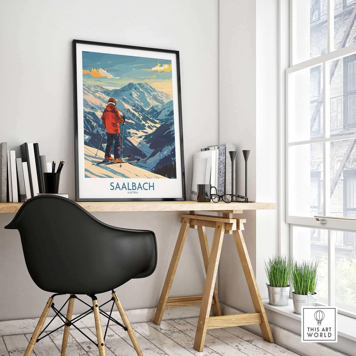 Saalbach Ski Resort, Gift for Skier - Image 4