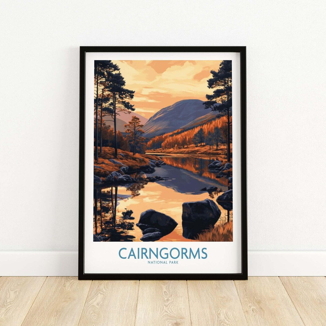 Cairngorms National Park Mountain Poster, Scotland - Image 5