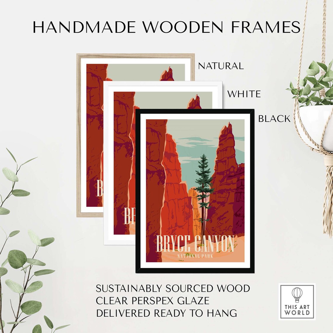 Bryce Canyon National Park Wall Art Print - Image 2