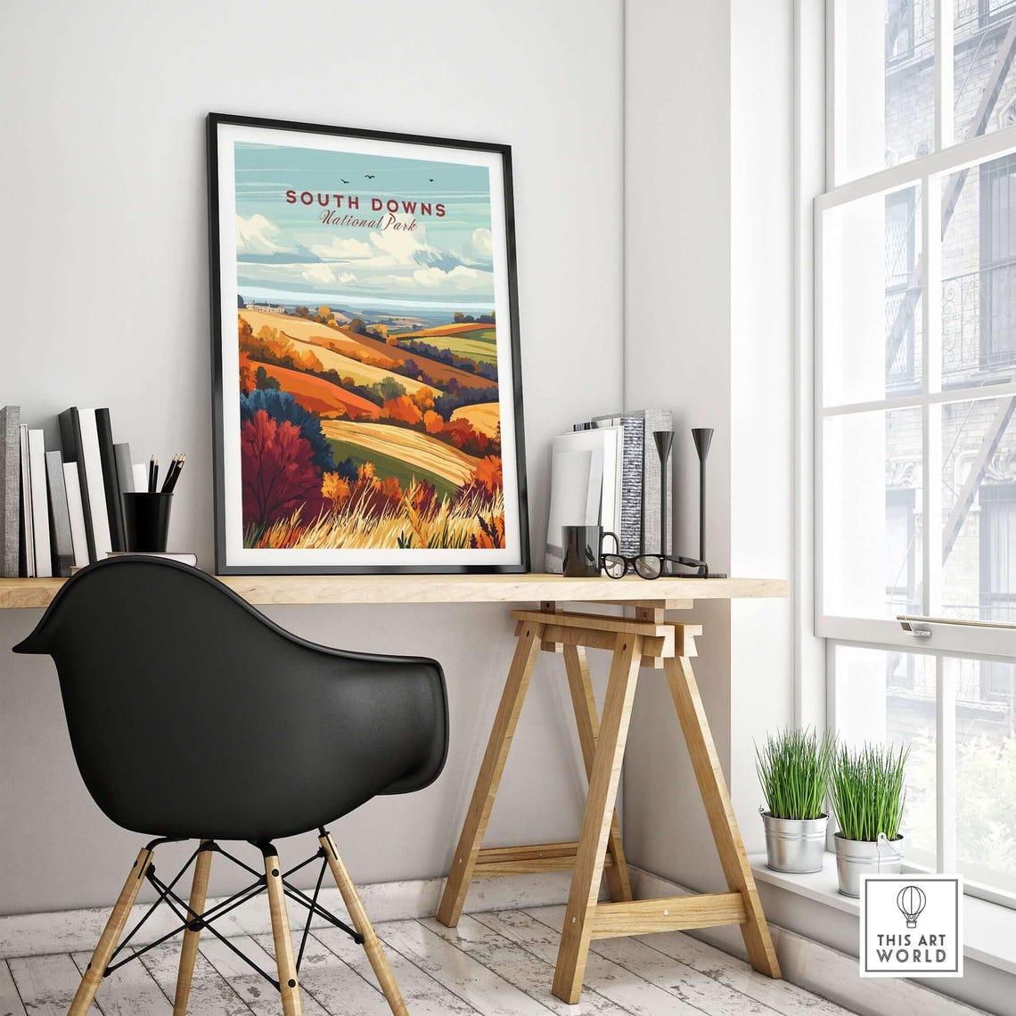 South Downs National Park - Travel Poster - Image 4