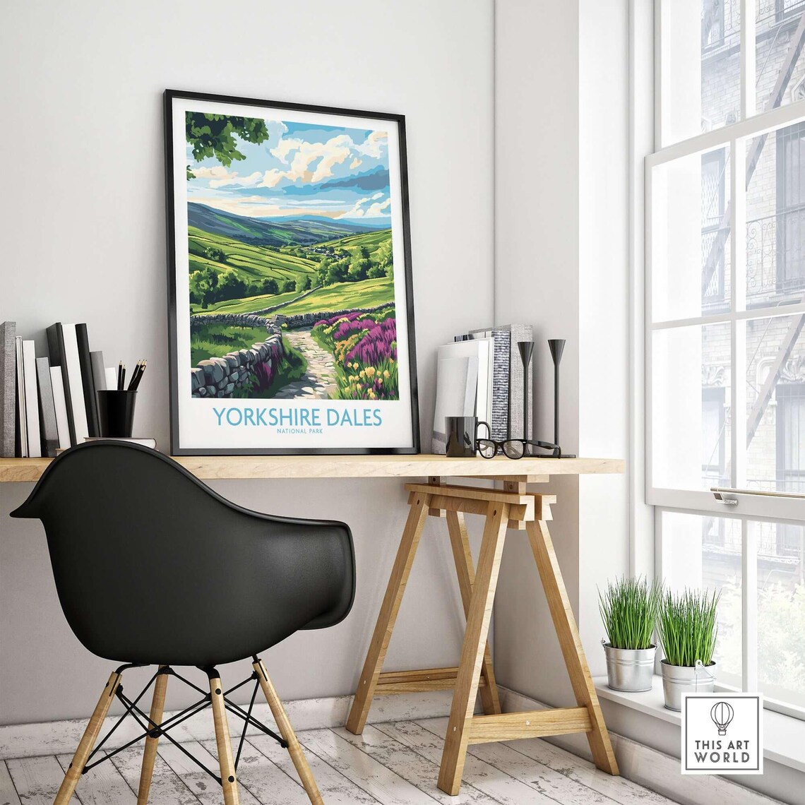 Yorkshire Dales National Park Travel Poster - Image 4