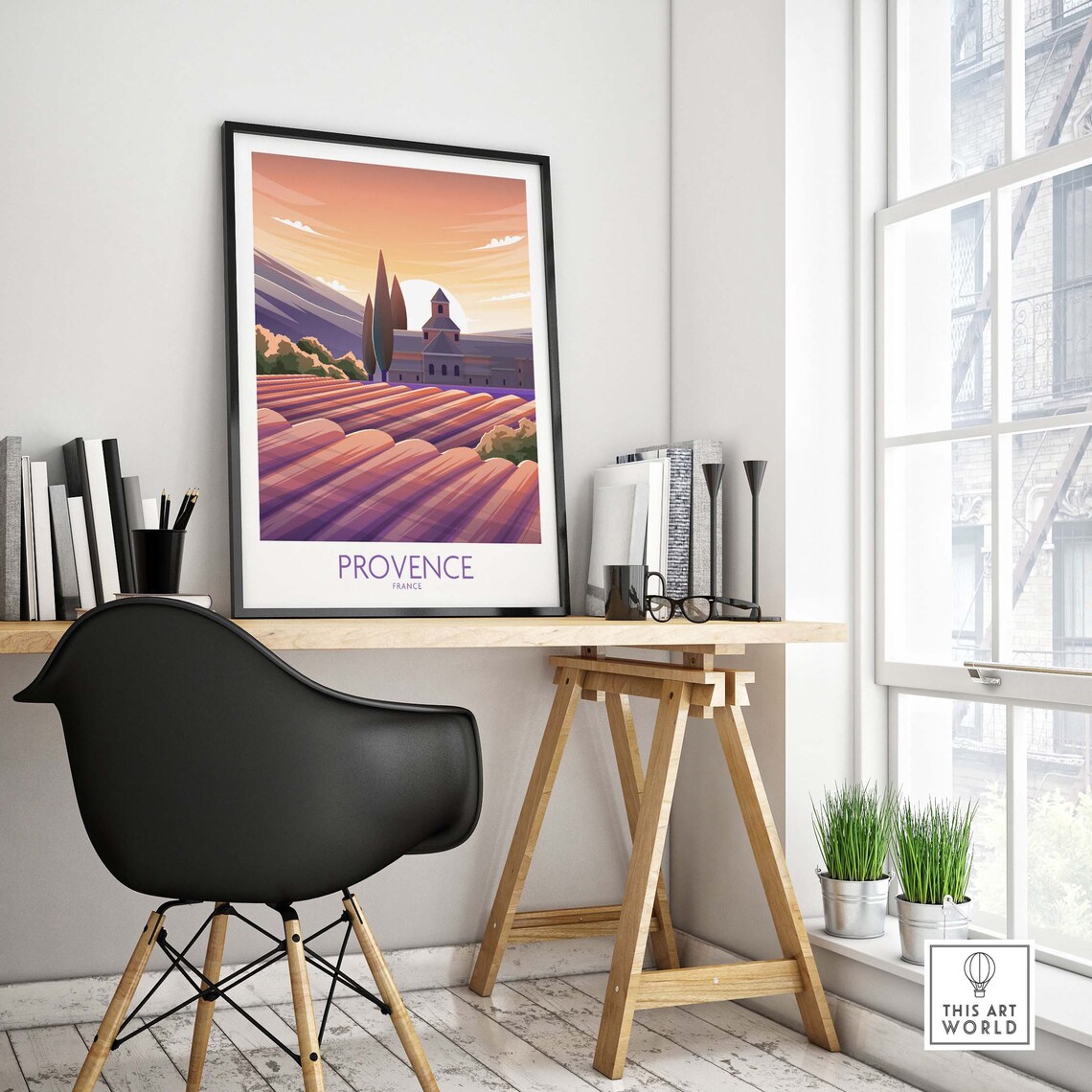Provence France Travel Poster, Vintage Travel Poster - Image 4