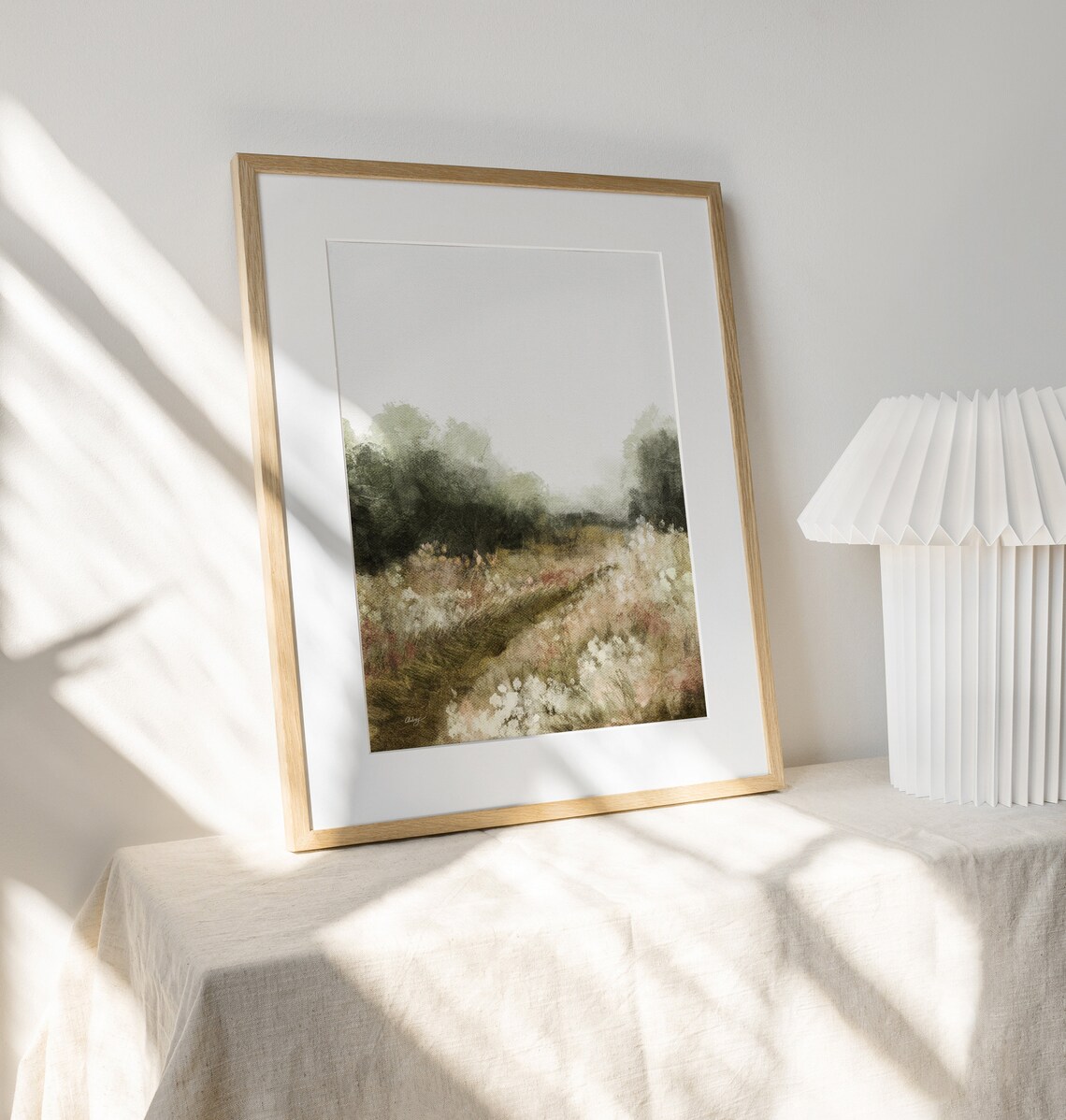 Rustic Summer Landscape Print, Country Farmhouse Decor - Image 3