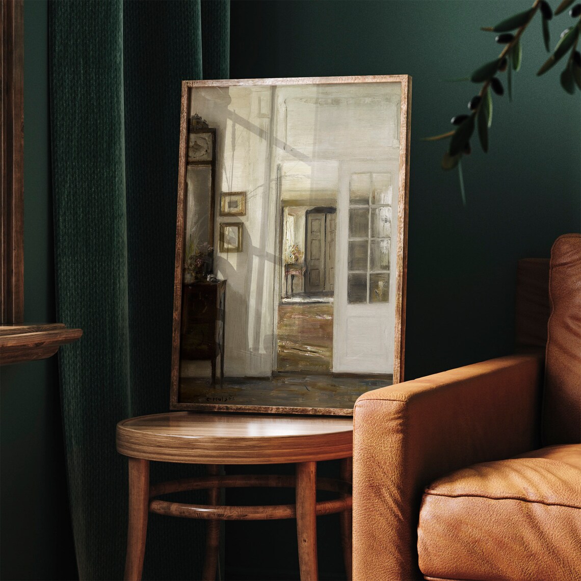 Still Life Painting Light Academia Art Print - Image 2