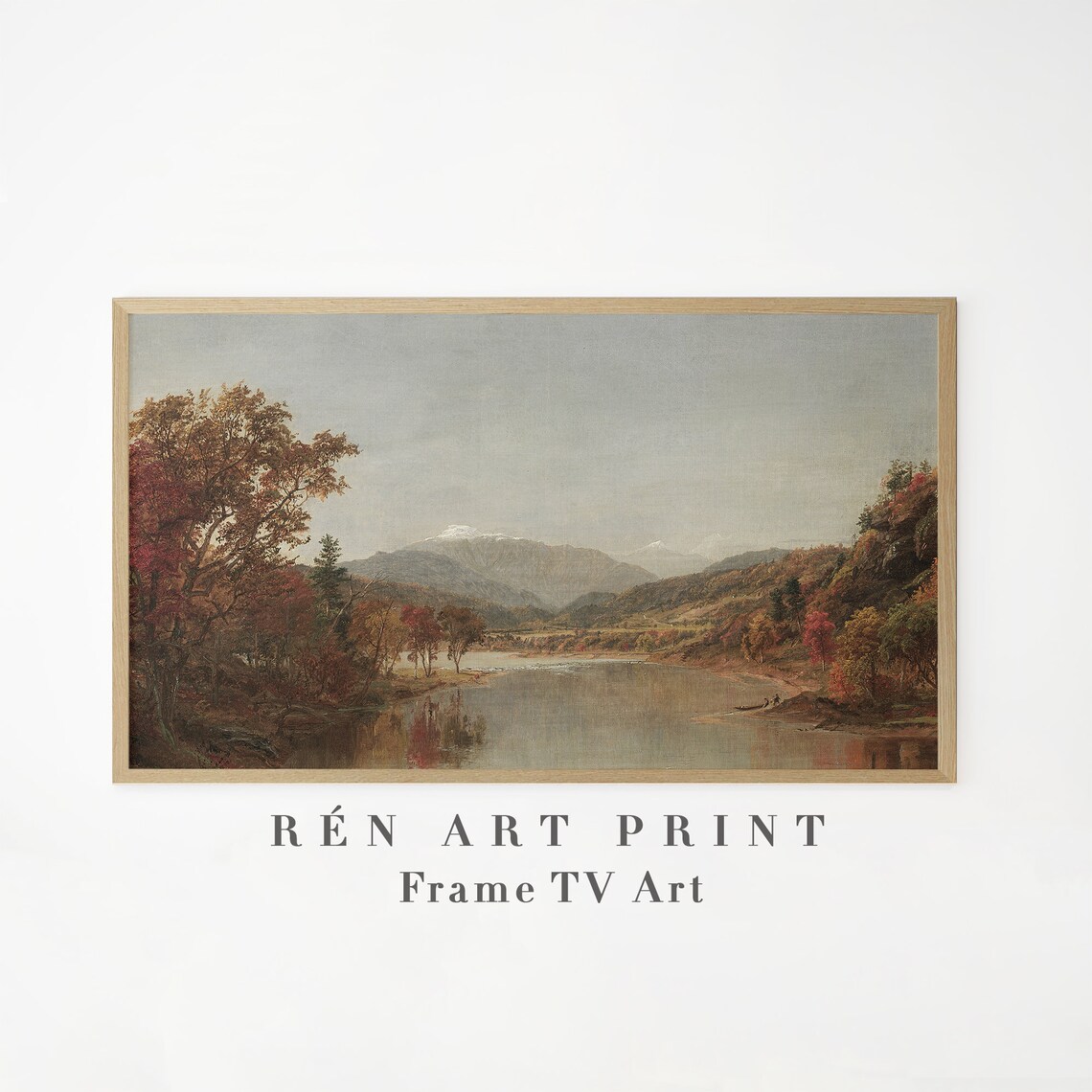 Autumn Landscape Painting, Fall Landscape Art Print