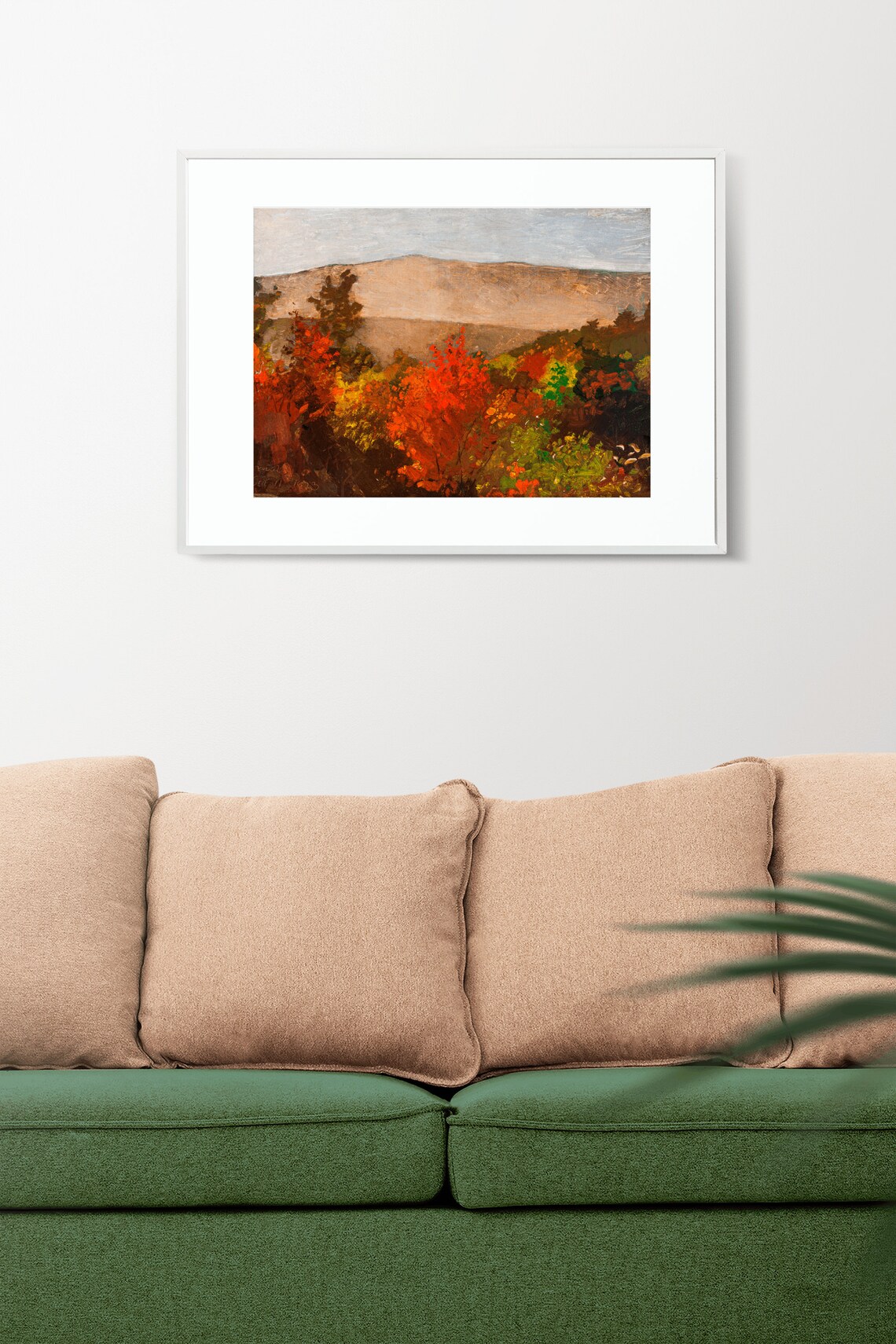 Winslow Homer Autumn Treetops 1873 Landscape Painting Art Poster - Image 2