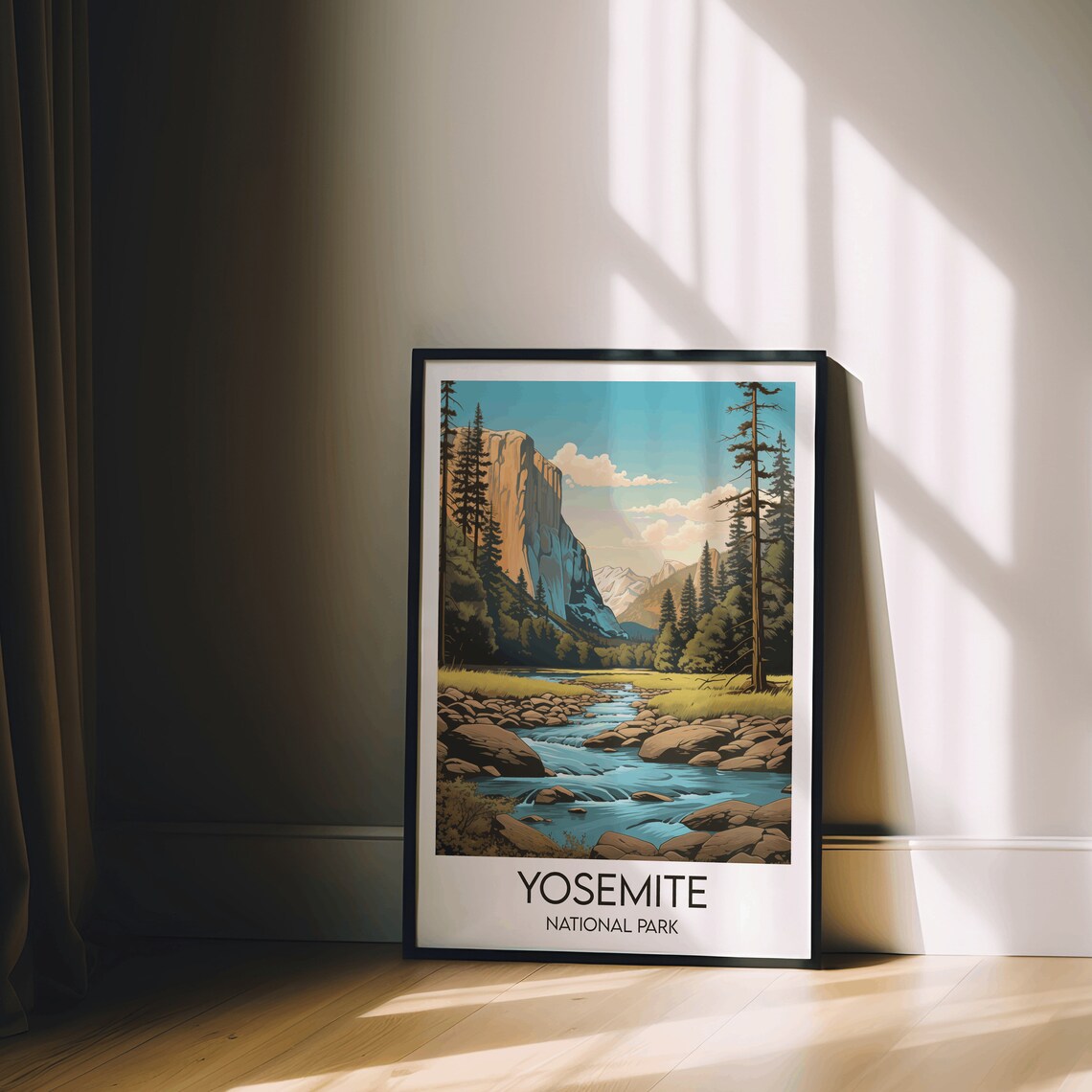 Yosemite National Park Travel Poster, United States - Image 2