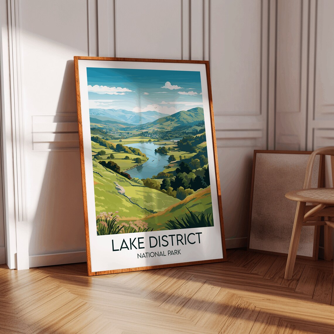 Lake District National Park, England Travel Poster - Image 3