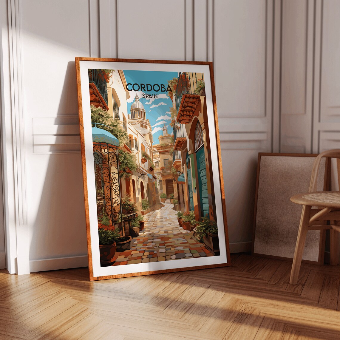 Cordoba Travel Poster, Spain Custom Travel Print - Image 2