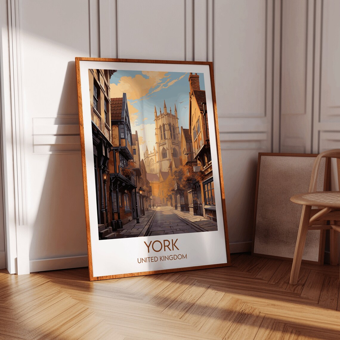 York Travel Poster, United Kingdom Custom Print - Image 3
