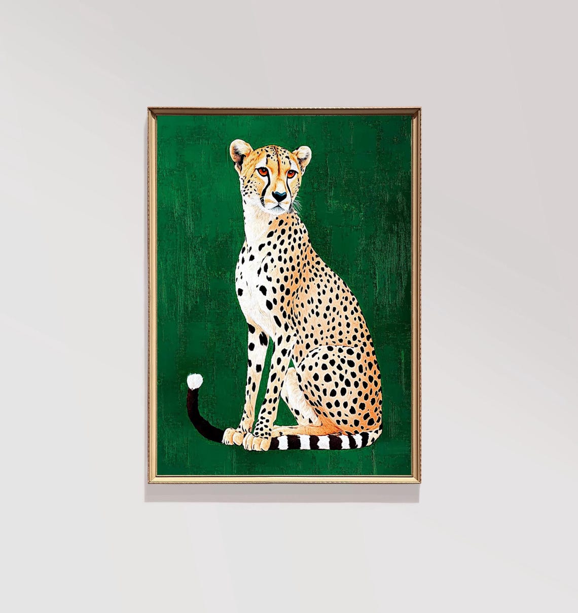 Maximalist Cheetah Print Wall Art Leopard Preppy Glam Dorm Teen Modern Trendy Instant E831