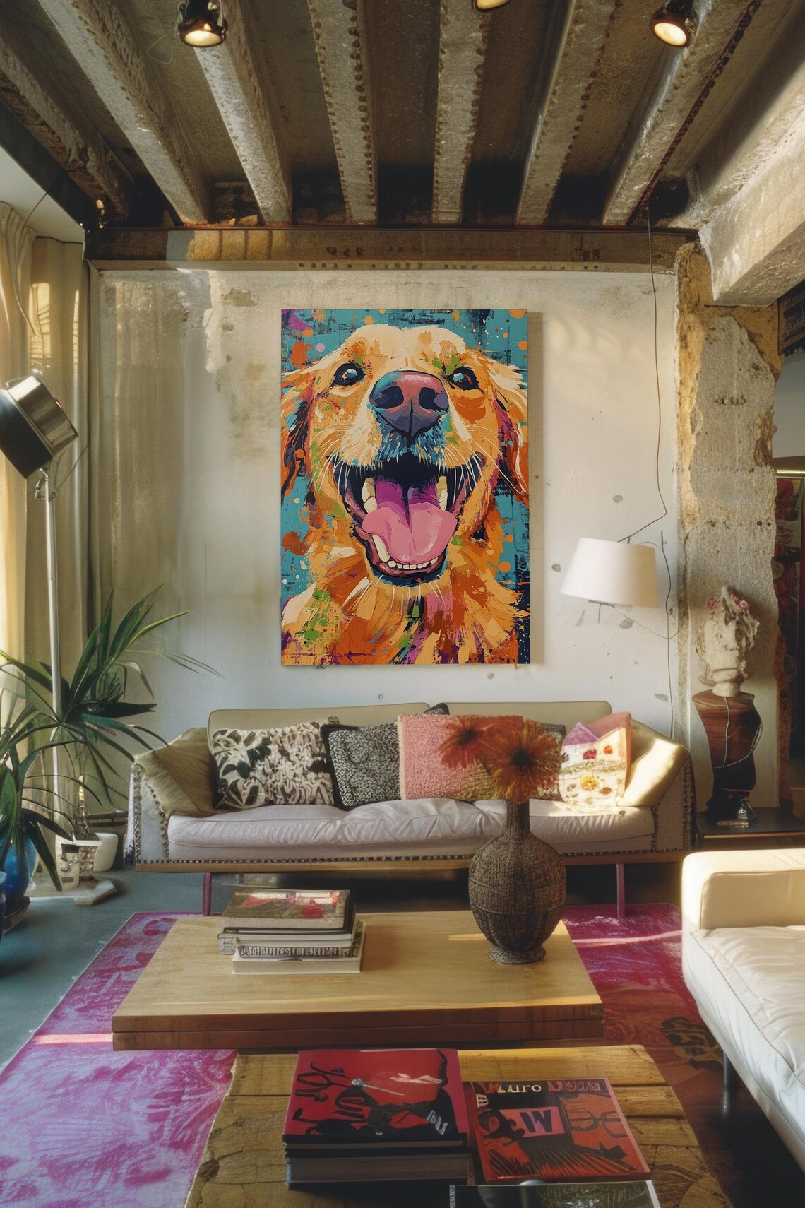 Golden Retriever Poster Print, Dog Owner Gift - Image 4