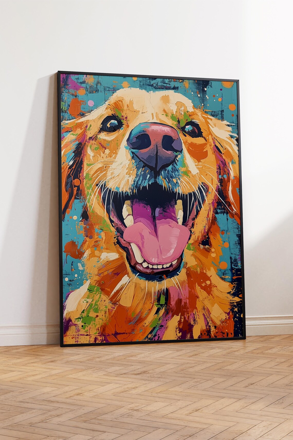 Golden Retriever Poster Print, Dog Owner Gift - Image 3