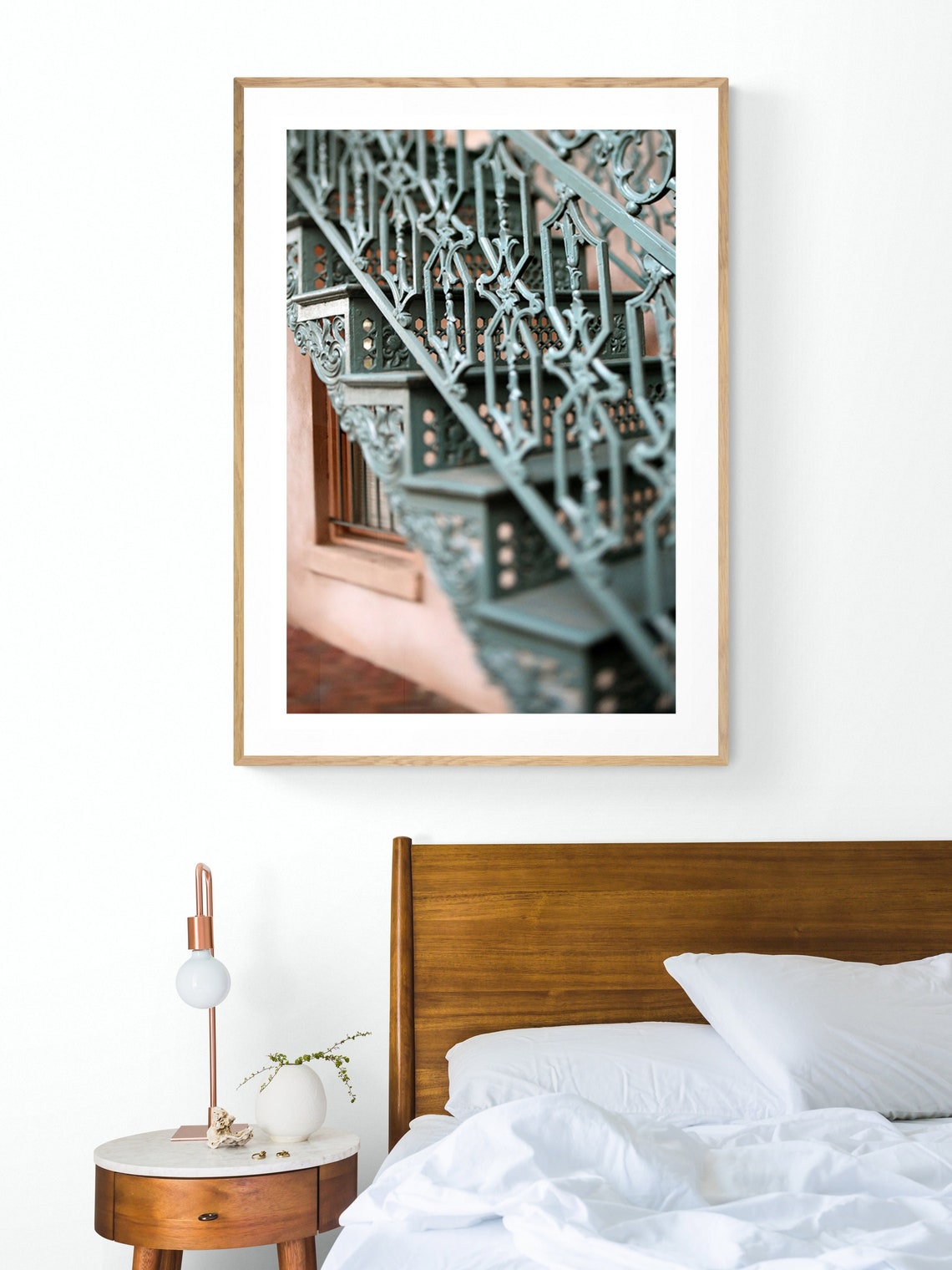 Savannah, Georgia Architecture Travel Poster
