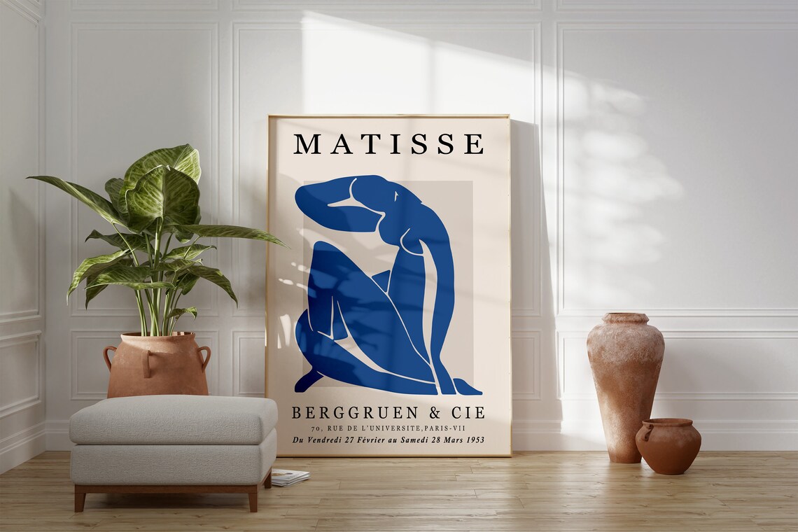 Matisse Print Matisse Poster Wall Art Print Matisse Wall Art Printable Wall Art Art