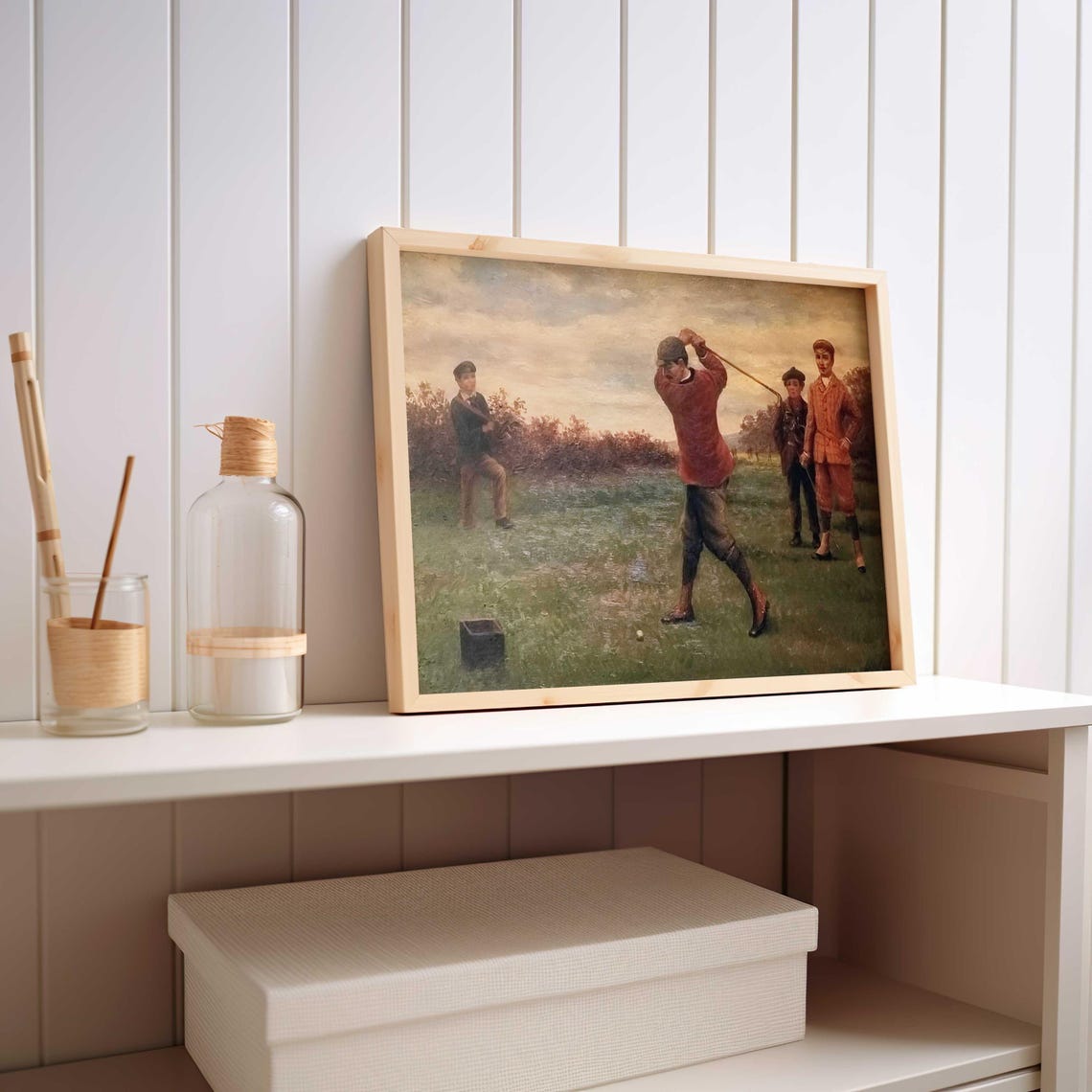 Vintage Golf Art Print, Classic Sports Decor - Image 4