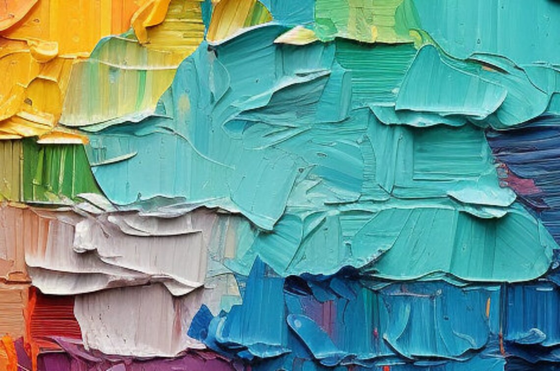 Custom Abstract Oil Painting, Minimalist Wall Art - Image 6