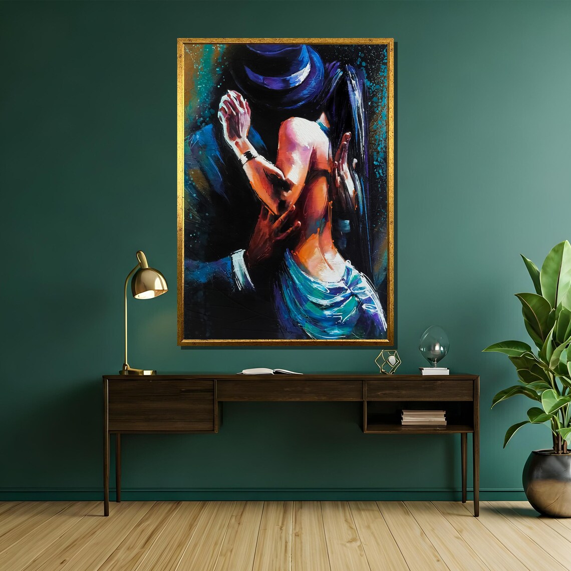 Passionate Dance Painting, Tango Lovers Gift - Image 5