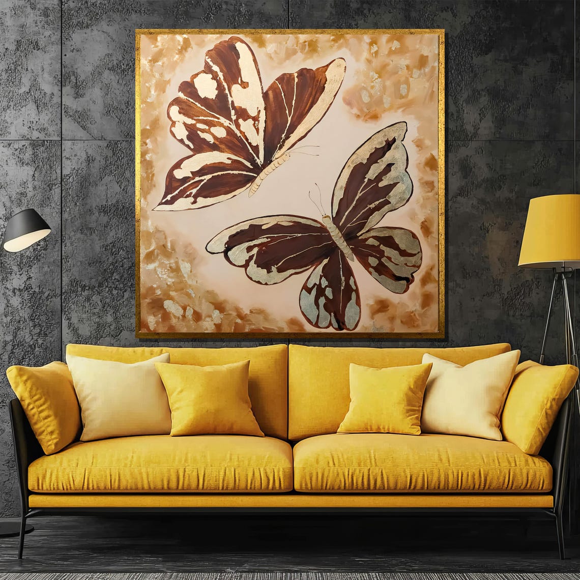 Majestic Phoenix Fire Painting Mystical Rebirth Art Gift Fiery Phoenix Wall Decor For Bold Home Decor Statement