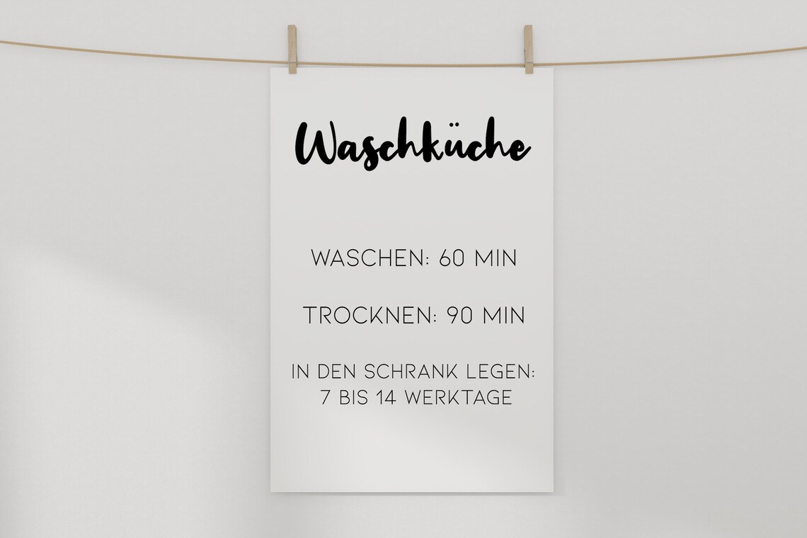 Laundry Room Funny Poster, Laundry Room Wall Art - Image 2