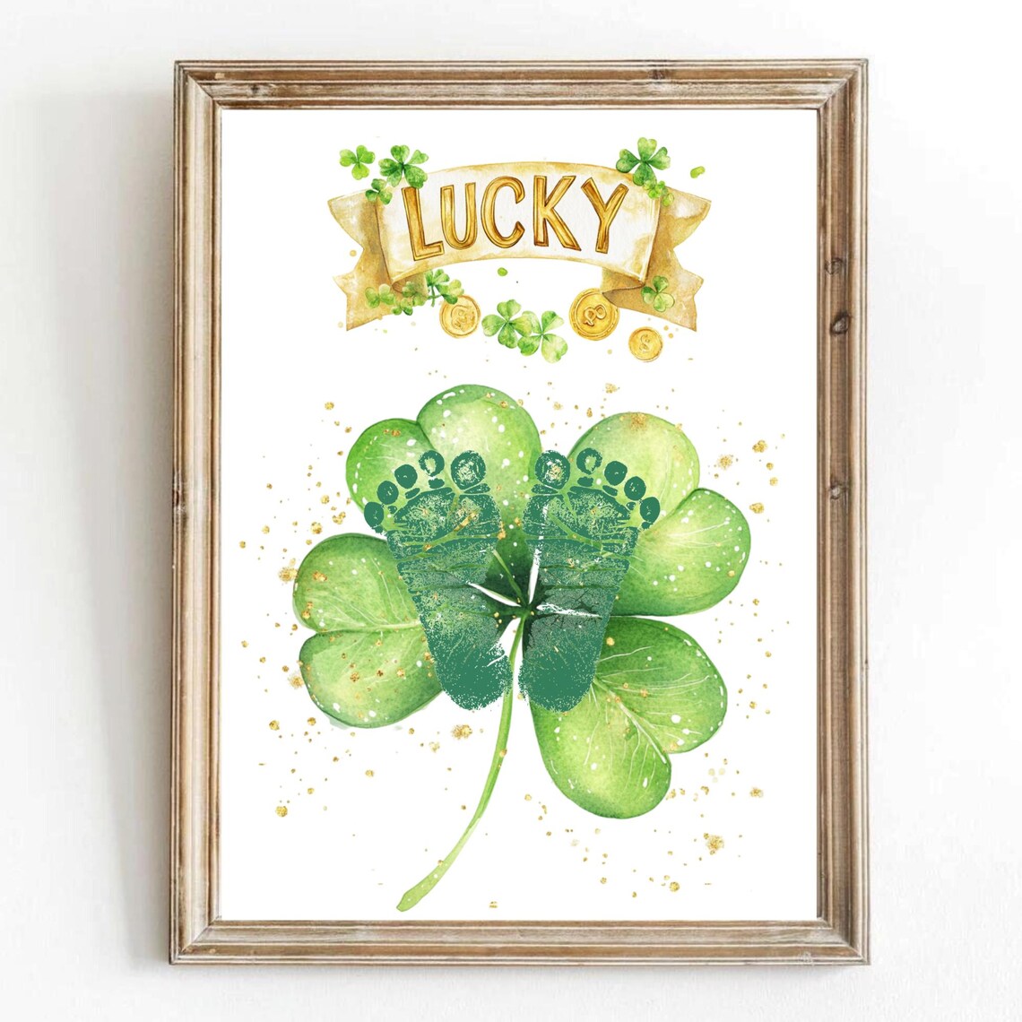 My First St Patricks Day Keepsake for Newborn Baby