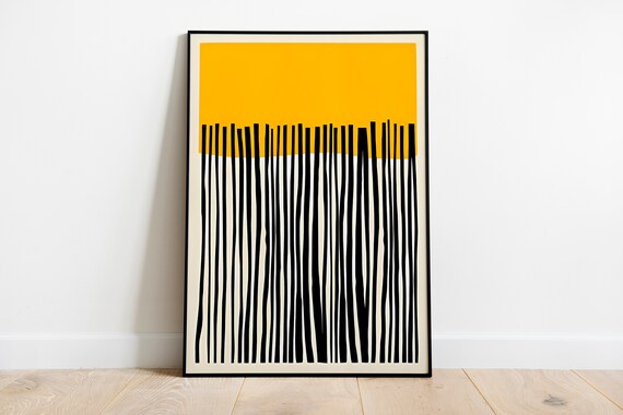 Boho Wall Art, Trendy Poster Print