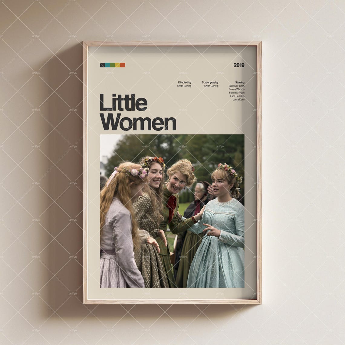 Little Women Vintage Retro Poster Little Women Movie Print Little Women Wall Art Retro Vintage Movie Poster Retro Movie Poster