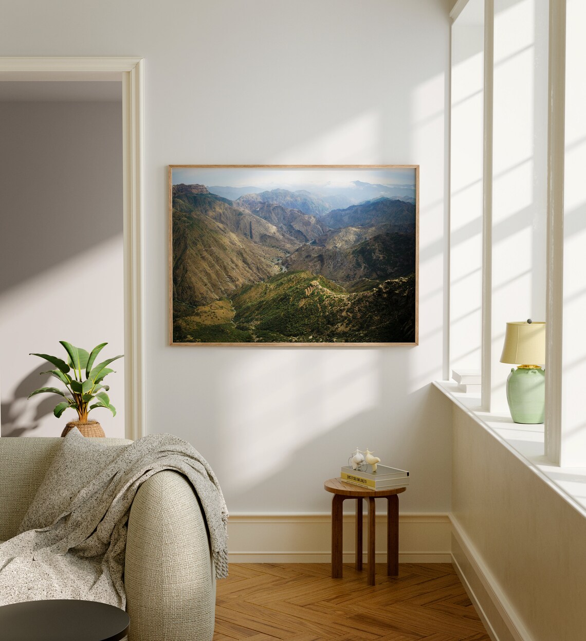 Eritrea Highland Mountains Ridges Valley Landscape Landscape Poster - Image 5