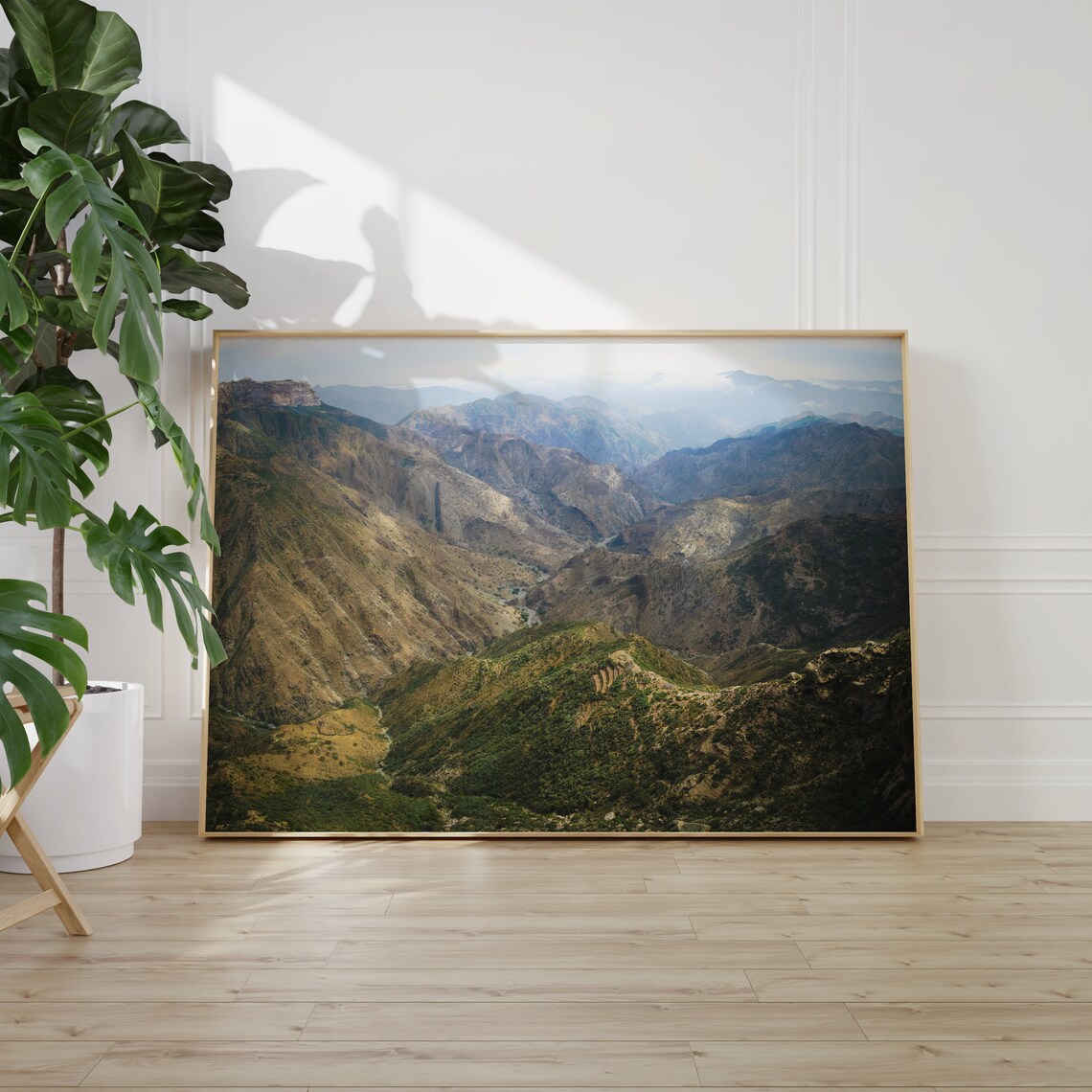 Eritrea Highland Mountains Ridges Valley Landscape Landscape Poster - Image 2